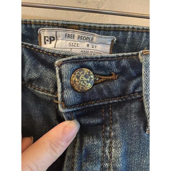 Free People Jeans Straight Leg Sz.27 - Picture 3 of 4